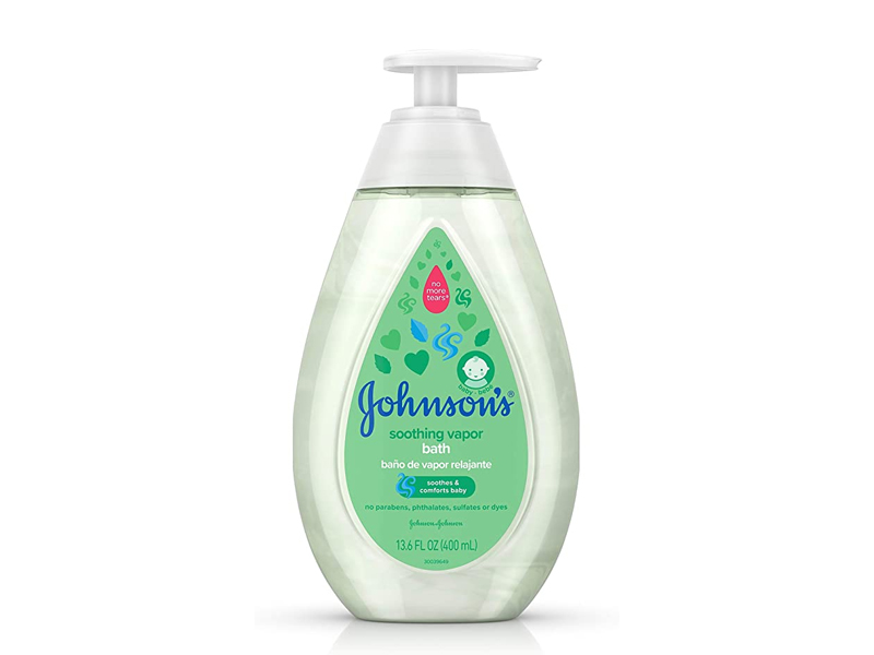 Conheça a calmaria na hora do banho com Baby Bath Johnson Soothing